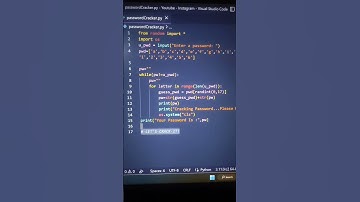 password hacking in python helping #passwordhack #hackingvideo
