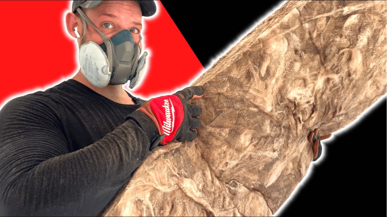 small WORKSHOP insulation install remodel part 2 - YouTube