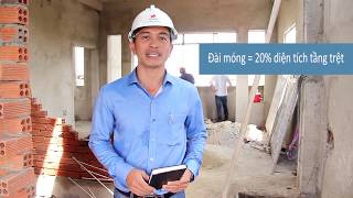 Hướng dẫn cách tính diện tích sàn xây dựng