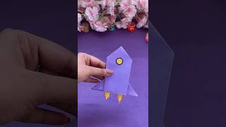 DIY rocket 🚀 tutorial | easy paper craft | how to make rocket with paper