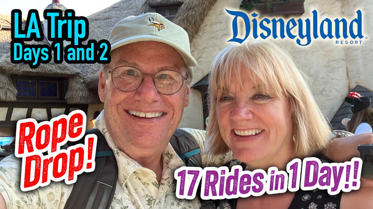 LA Trip 2026 – Days 1 and 2 Travel and Disneyland