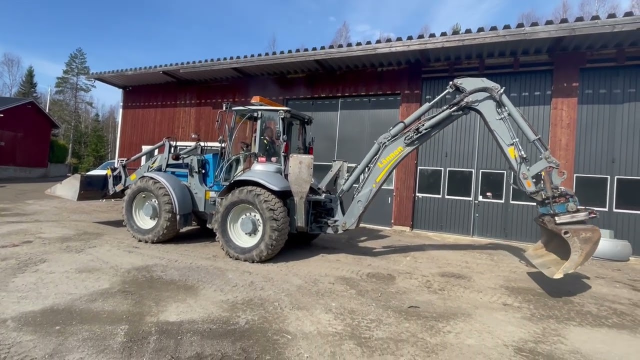 Traktorgrävare Lännen 8600G