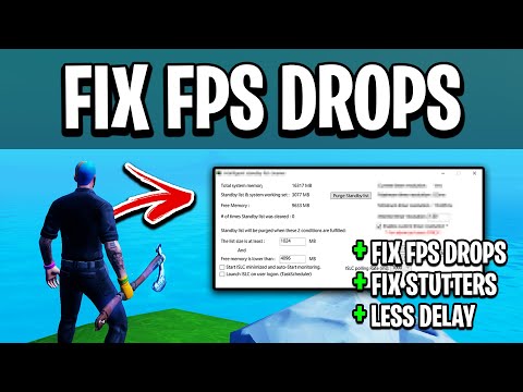   How To Fix FPS Drops Reduce Input Delay In Fortnite Quick Method