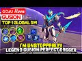 I'm Unstoppable!! Legend Gusion Perfect Dagger [ Top 1 Global Gusion S14 ] ɢᴏsᴜ Hoon  Mobile Legends