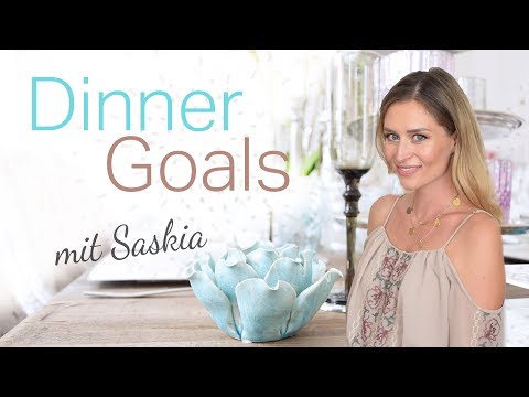 DIY: Dinner Goals mit Saskia von Saskiasbeautyblog I Pure Velvet Esszimmer Luxus-Interior Umstyling