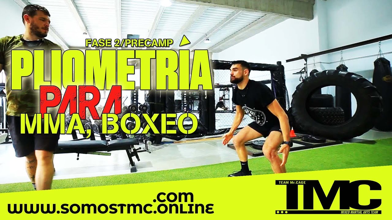 MMA 🥊 BOXEO entrenamiento de PLIOMETRÍA 🦘 para deportes de combate 👊🏻