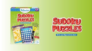 Sudoku Puzzles | How To Play | Reusable Activity Mats | (Ages 6-99 Years) screenshot 2