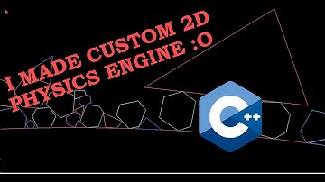 C++ Custom Coded 2d Physics Engine :)