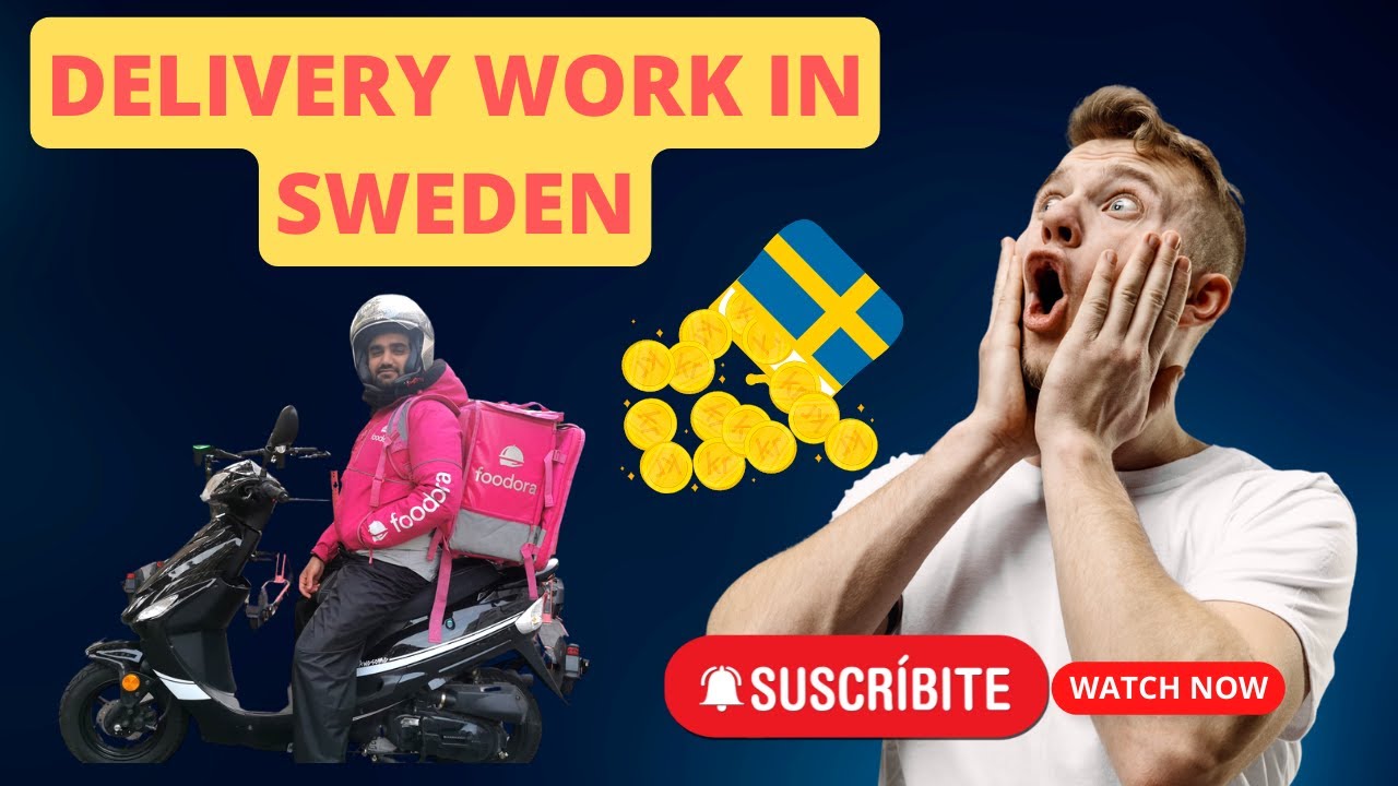 Food Delivery job in sweden YouTube