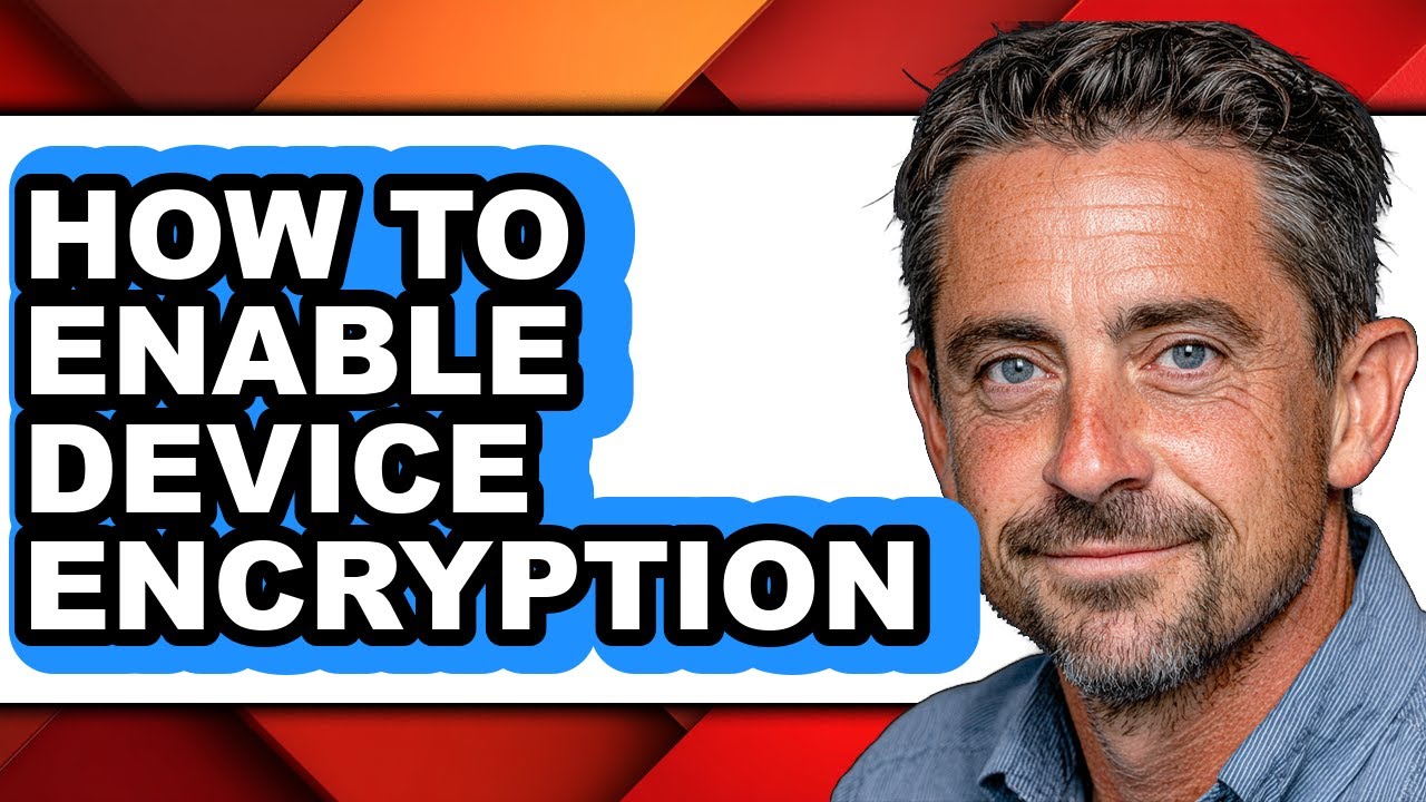 How to Enable Device Encryption - Full Guide - YouTube
