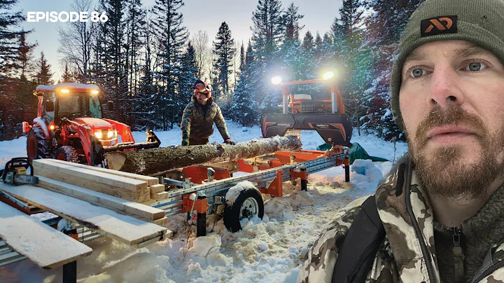 Sawmill, Sauna |EP86| Log Cabin Build on Off-Grid Homestead