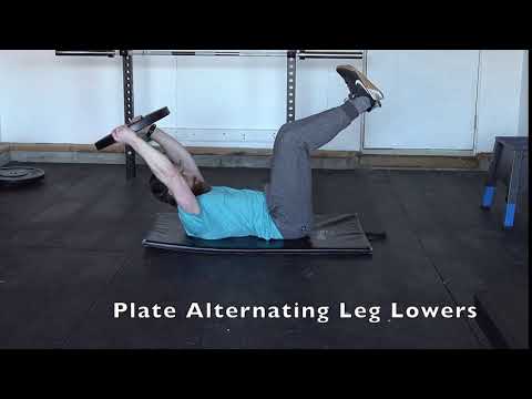 Plate Alternating Leg Lowers