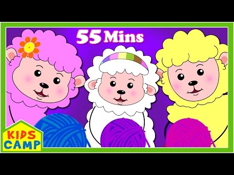 Baa Baa Black Sheep And Many More Kids Songs | Colorful Sheep | Popular Nursery Rhymes Collection - Baa Baa Black Sheep And Many More Kids Songs | Colorful Sheep | Popular Nursery Rhymes Collection