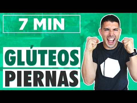 Glúteos y piernas en 7 minutos - Rutina sin material