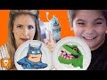 Pancake art challenge and all pancakes we made so far HobbyFamilyTV