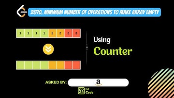 FIND Minimum Number of Operations to Make Array Empty - Leetcode 2870