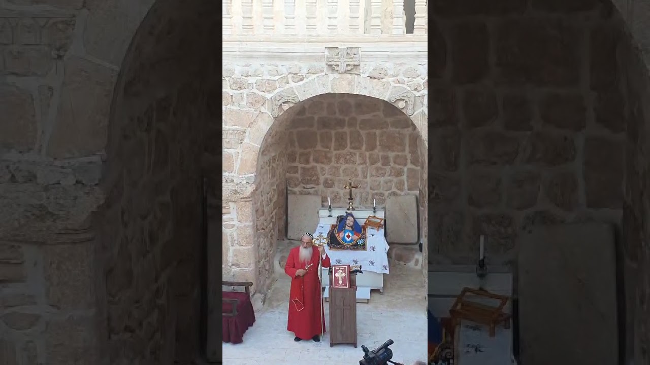 Hasyo Mor Timotheus Samuel Aktaş Turabdin Dayro duSlibo. ܡܪܝ ܛܝܡܬܐܘܣ ܫܡܘܐܝܠ ܐܩܬܫ ܒܕܝܪܐ ܕܨܠܝܒܐ 