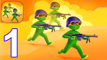 Merge Force - Gameplay Part 1 All Levels 1-12 (Android, iOS)