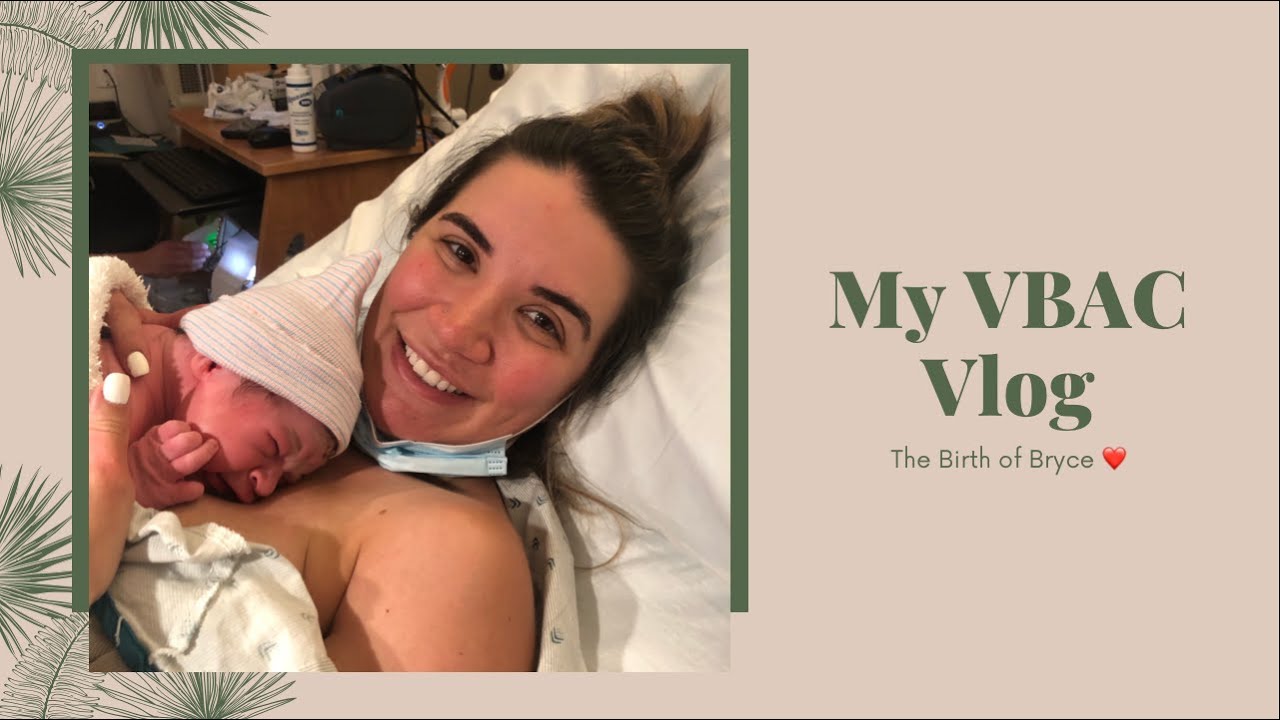 MY SUCCESSFUL VAGINAL BIRTH AFTER CESAREAN (VBAC) II VLOG - YouTube