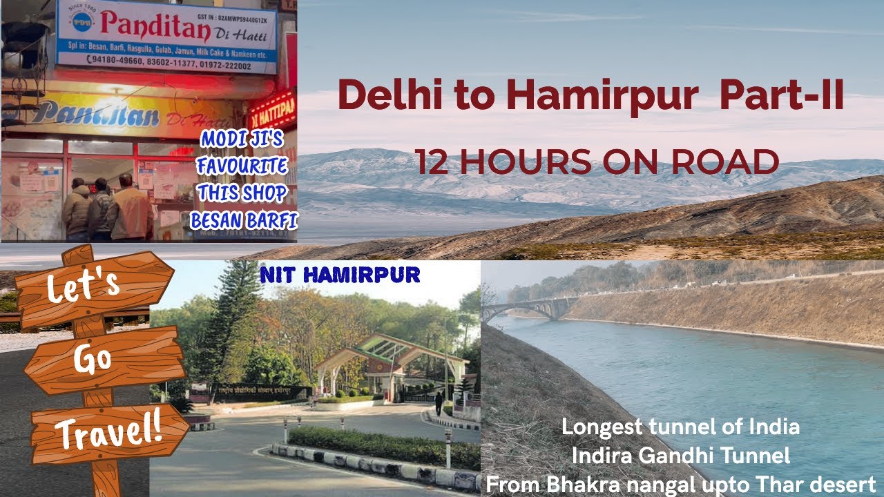 DELHI TO HAMIRPUR PART-II | TRAVEL VLOG |TRAVEL BY CAR | DELHI TO HMR TOUR BY MINAKSHI & ANUJ THAKUR