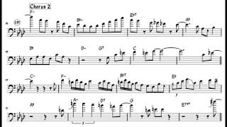 Download Lagu All The Things You Are - Frank Rosolino Trombone Solo Transcription MP3