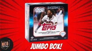 2024 Topps Series 1 Jumbo Box opening.