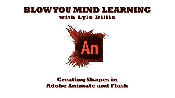 Creating Shapes in Adobe Animate and Flash (the difference between regular and primitive shapes)