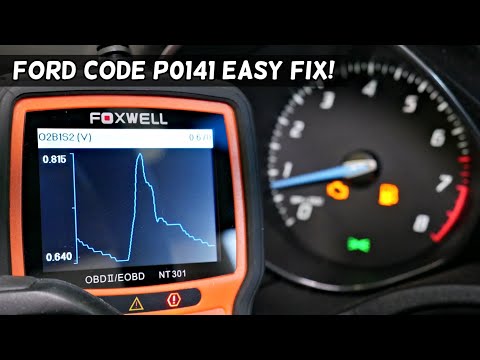 FIX CODE P0141 O2 HEATER SENSOR CIRCUIT BANK 1 SENSOR 2 FORD