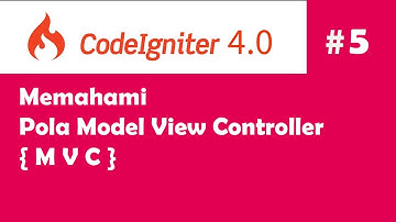 5# Basic Tutorial CodeIgniter 4 - Memahami Konsep Pola MVC (Model, View, Controller) Dengan Contoh