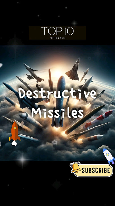 Top 10 Most Powerful Missiles in the World 2024 | Ultimate Military Rankings