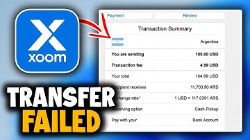 How to Fix Xoom Transfer Failed - Easy Guide