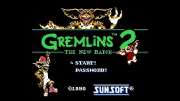 Gremlins 2: The New Batch (NES, 1990) longplay [720p60]