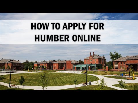 Humber application process walkthrough - For International students