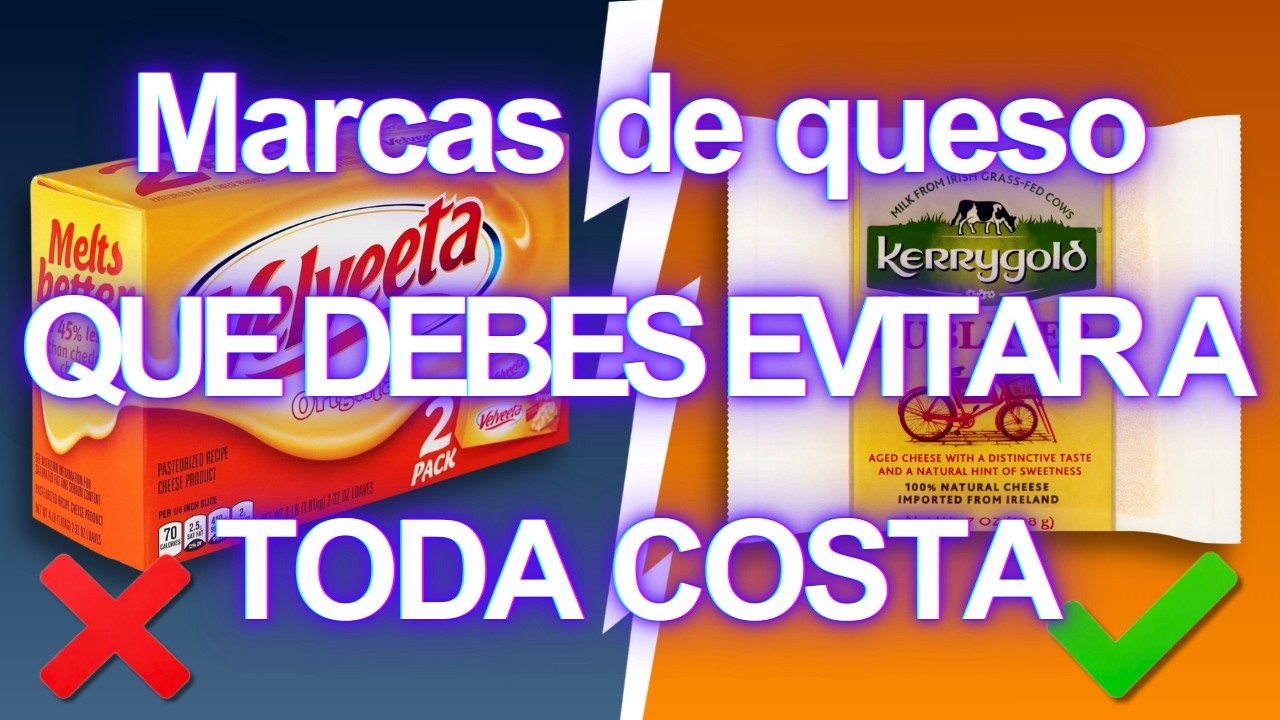 NUNCA Compres Estas 10 Marcas de Queso (La Número 4 Da Miedo)