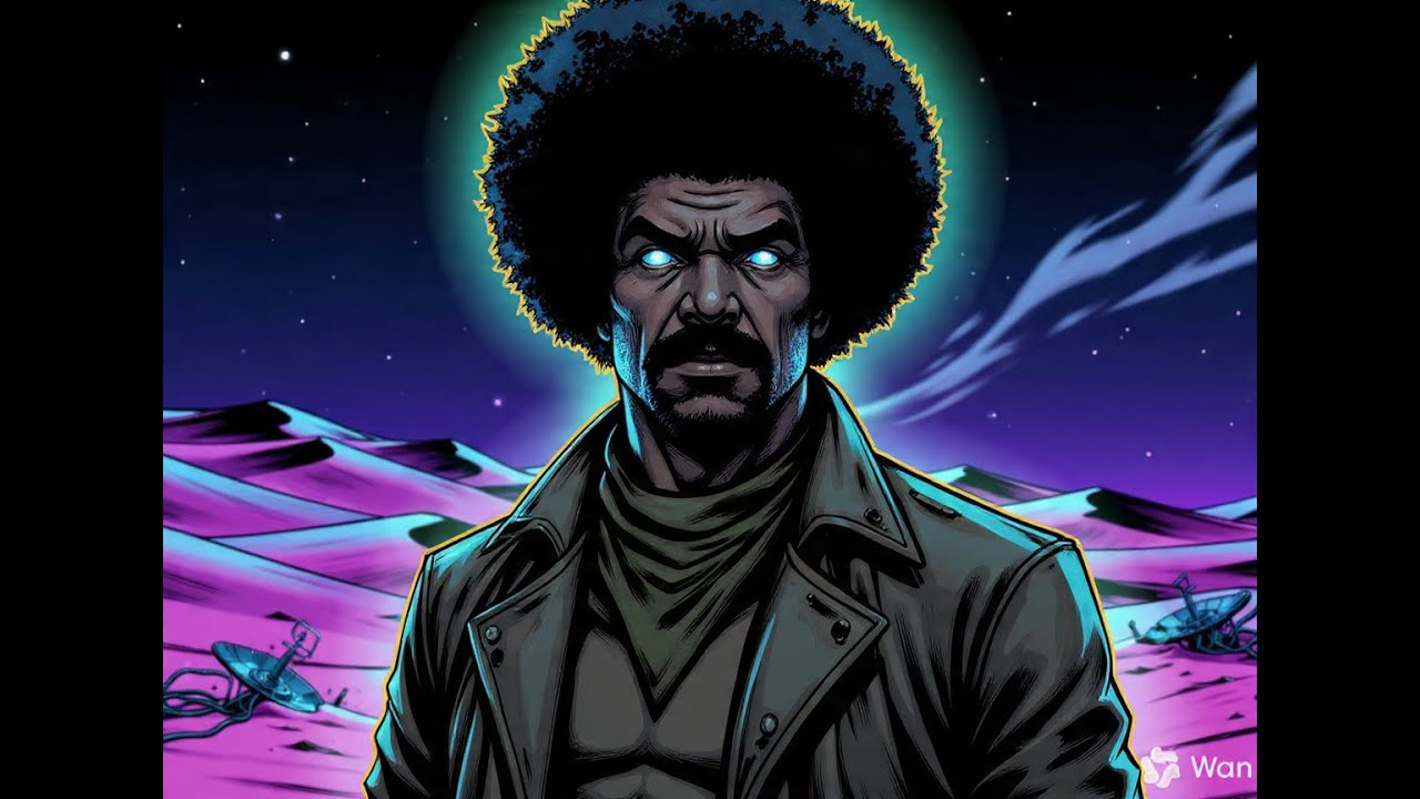 CyberFunk Cowboys: Hands of Njozi | Neon Afro-Futurist Western (ANIMATED SHORT)