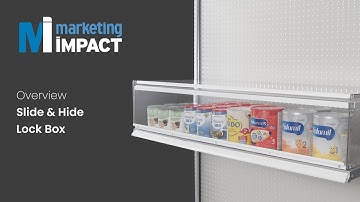 Slide and Hide Lock Box Overview | Marketing Impact Limited