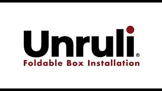 Unruli® TRANSFORMER Foldable Box Installation by Unruli Cargo 1,800 views 3 years ago 2 minutes, 17 seconds