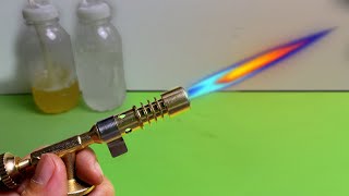 Practical Invention - Melting Metal Only With A Blowtorch Made From Plastic Bottles