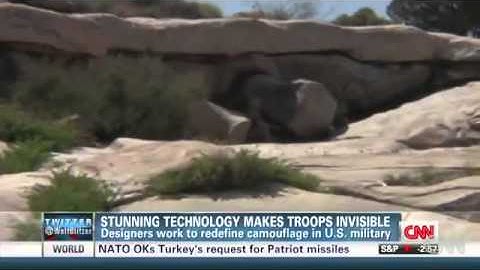 New technology makes troops invisible