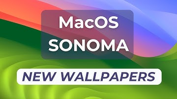 MacOS Sonoma: New Wallpapers, Dynamic Lock Screen, Light/Dark Mode