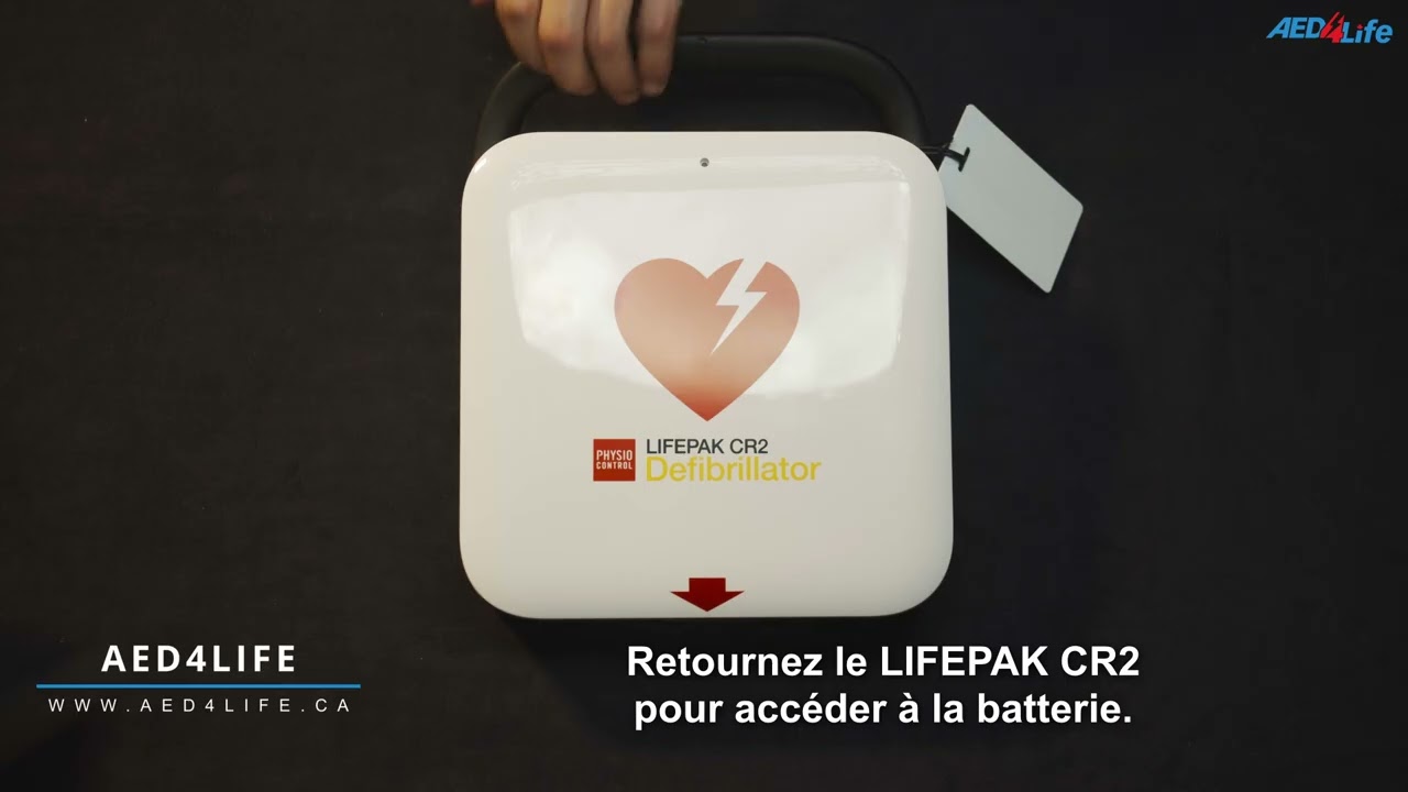 Démonstration du Physio-Control LIFEPAK CR2