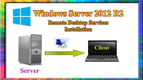 how to connect server remotely from client systems in windows server 2012 r2