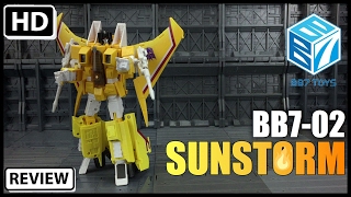 BB7-02 KO Transformers Takara MP11S Masterpiece Sunstorm