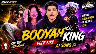 乂SHANRAKU ONE TAP BOOYAH 😈 Free Fire MAX Squad Rush Gameplay | Headshot Montage 