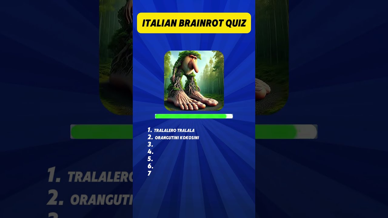 Only Geniuses Get All 7 Right On This Italian Brainrot Quiz 