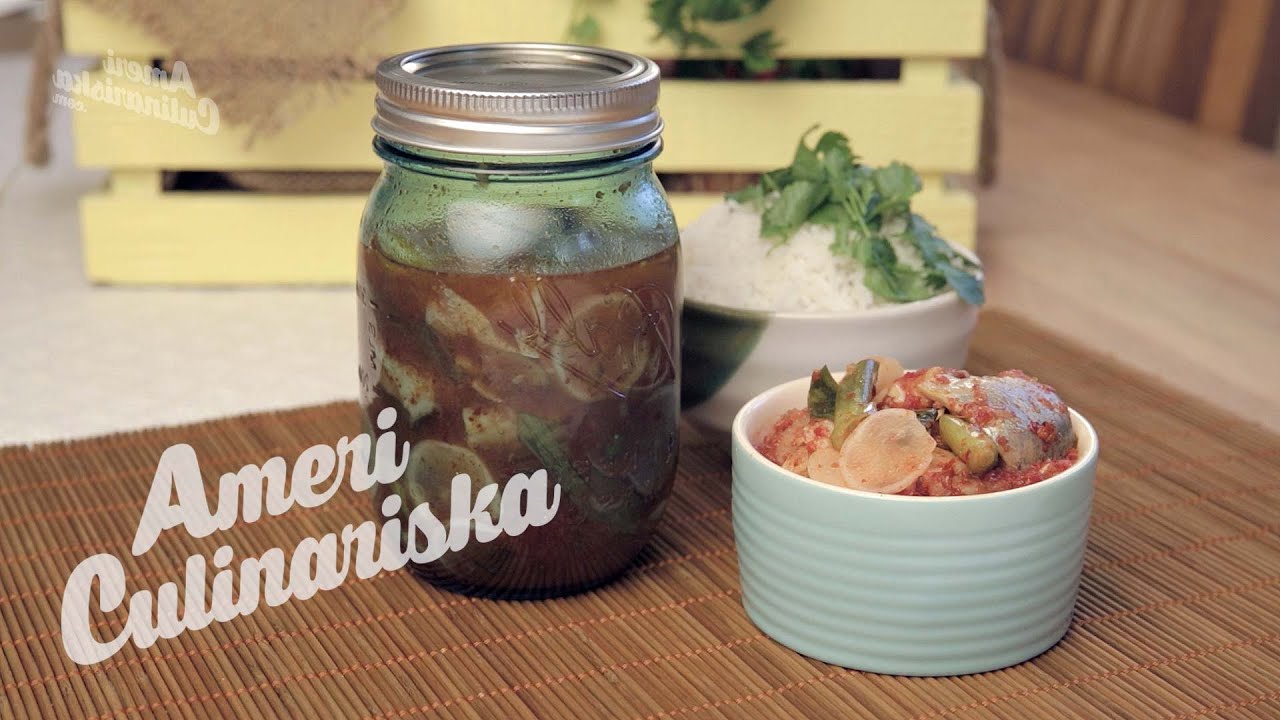 Pickled Herring Korean Style! Recipe (Koreansk inlagd sill