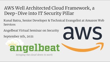 AWS Well Architected Cloud Framework, a Deep-Dive into IT Security Pillar