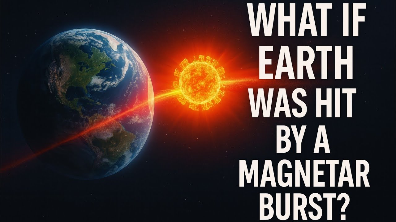 What If Earth Was Hit by a Magnetar Burst?