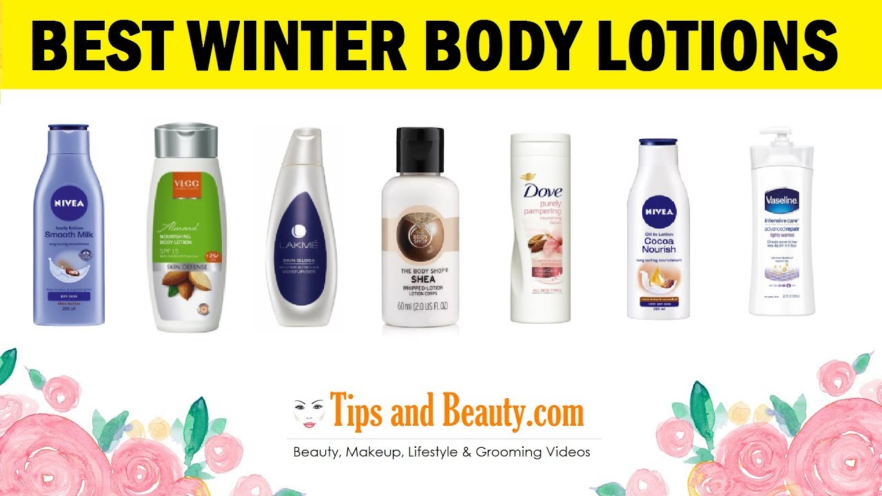 8 Best Body Lotions For Dry Skin In Winters In India Youtube