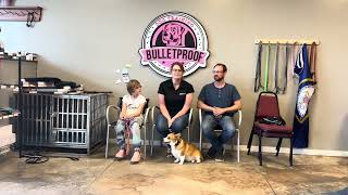 Owner Testimonial of Rosie's board &amp; train silver package with us! #corgi #dogtraining #dogparents